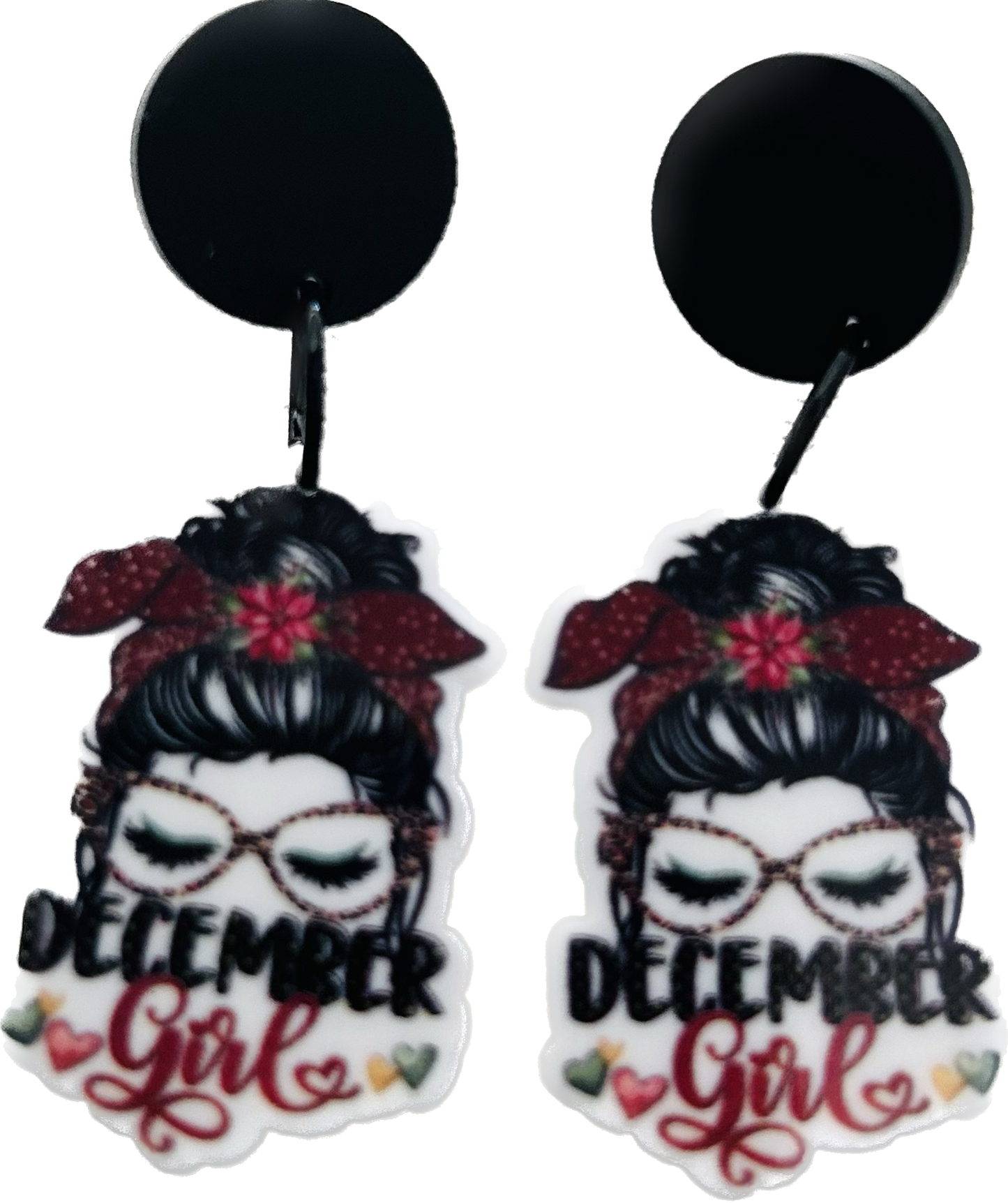 December Girl - Dangle Drop Earrings