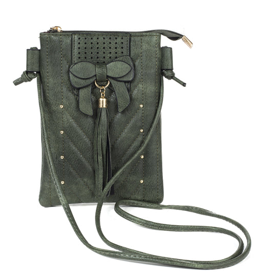 Cross Body Bag - Deep Green