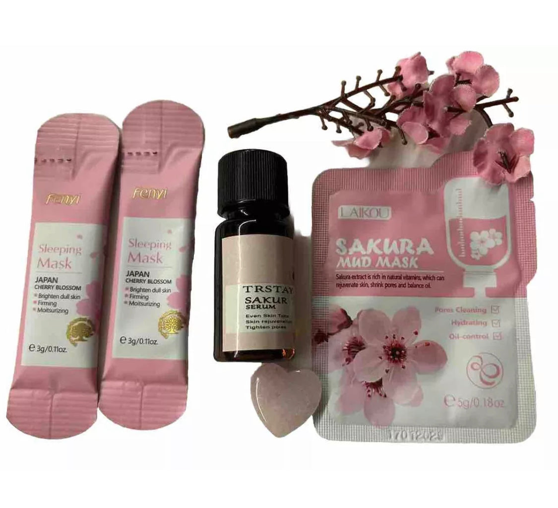 Cherry Blossom Mini Pamper pack in Gift box