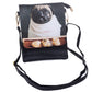 Pug Dog Printed Cross body bag- strap bag- festival bag