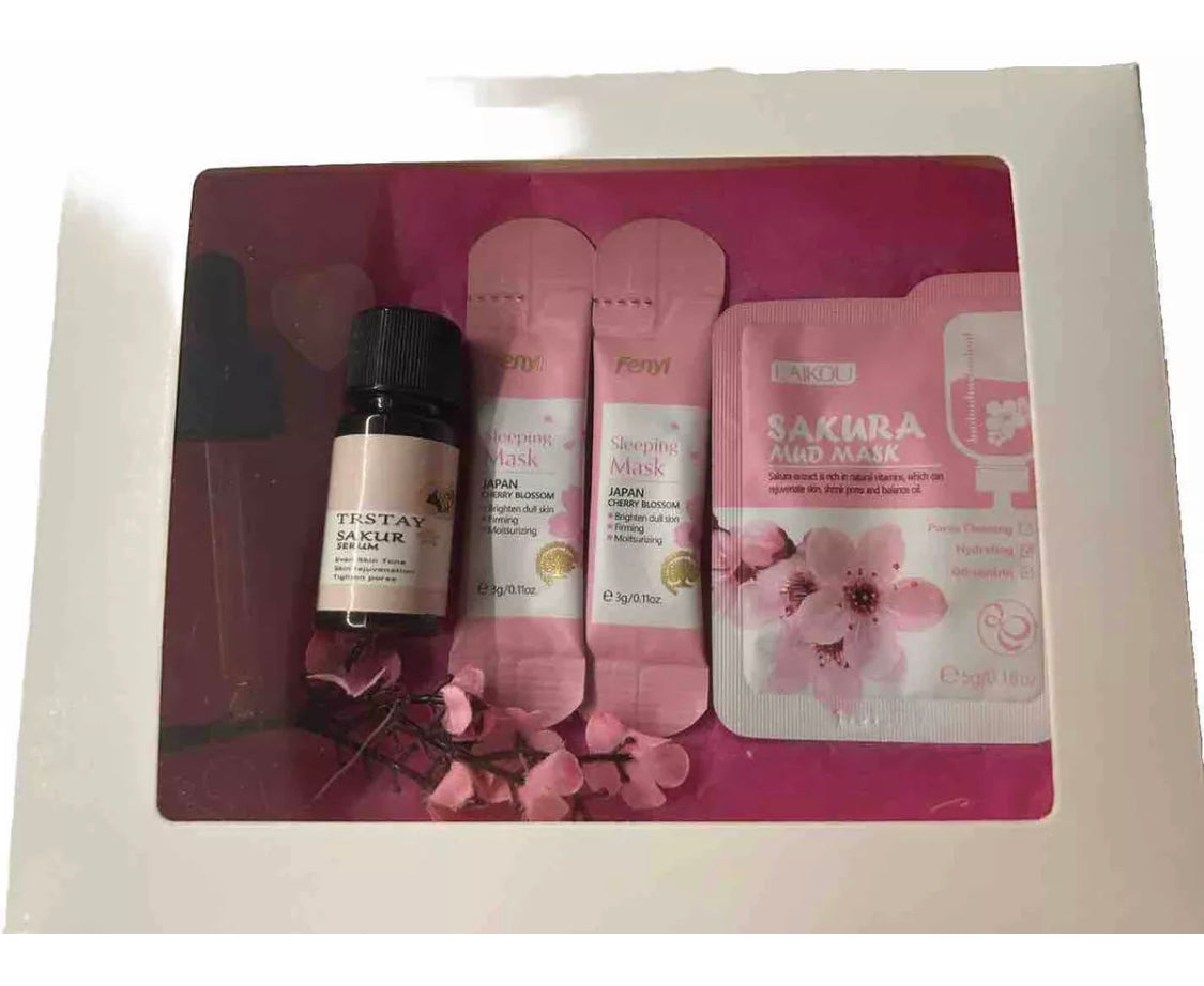 Cherry Blossom Mini Pamper pack in Gift box