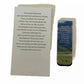 Footprints pocket card with magnetic bookmark