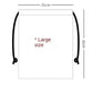 Peanuts Snoopy Drawstring Bag 25x32cm - Slow Down
