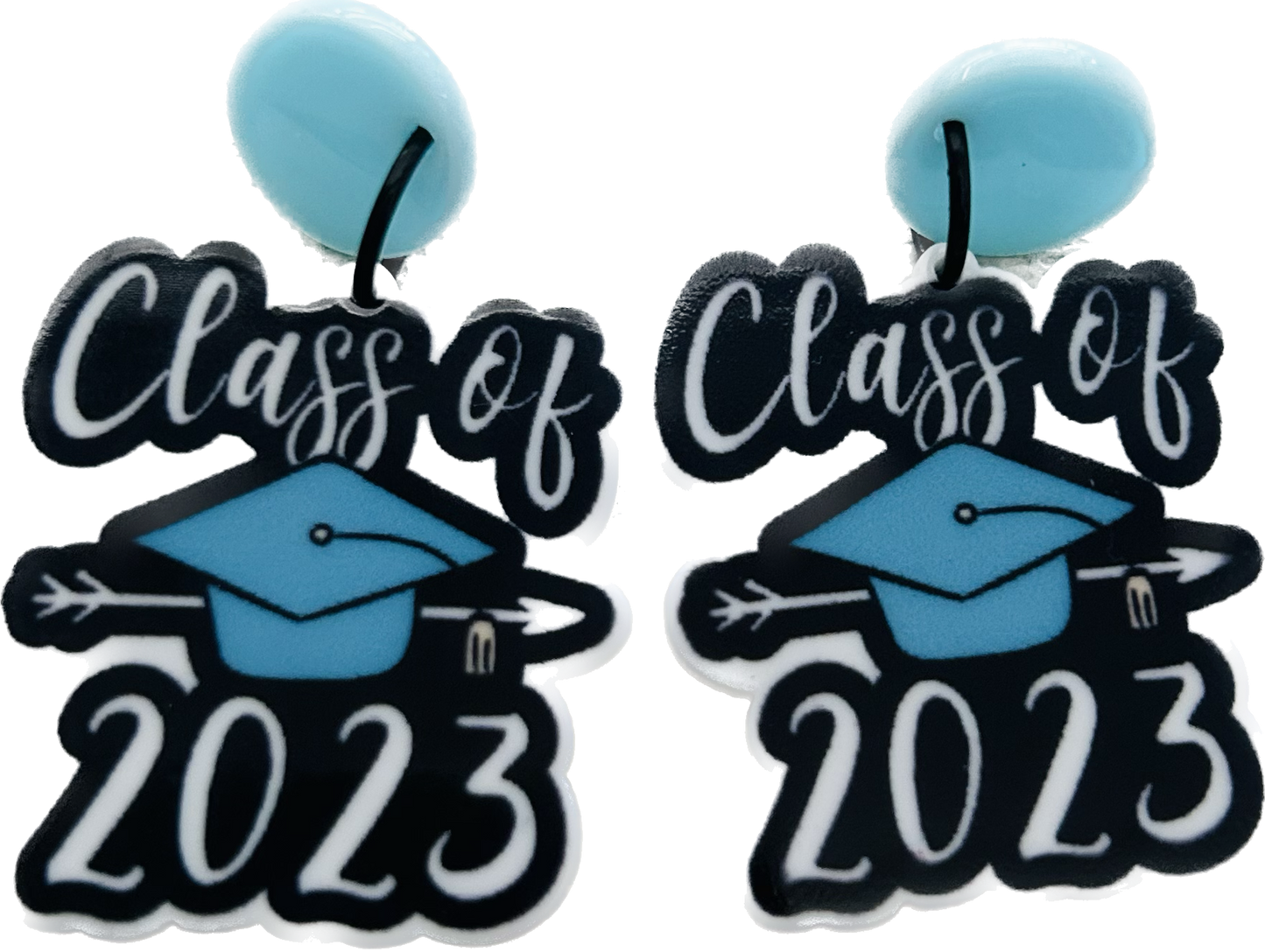 Class of 2023 graduation earrings
