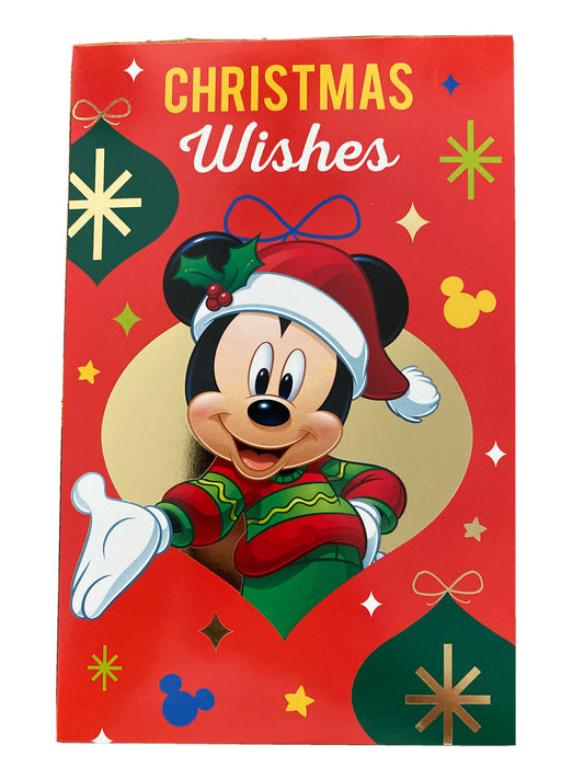 Disney Christmas Greeting Card- Mickey Mouse